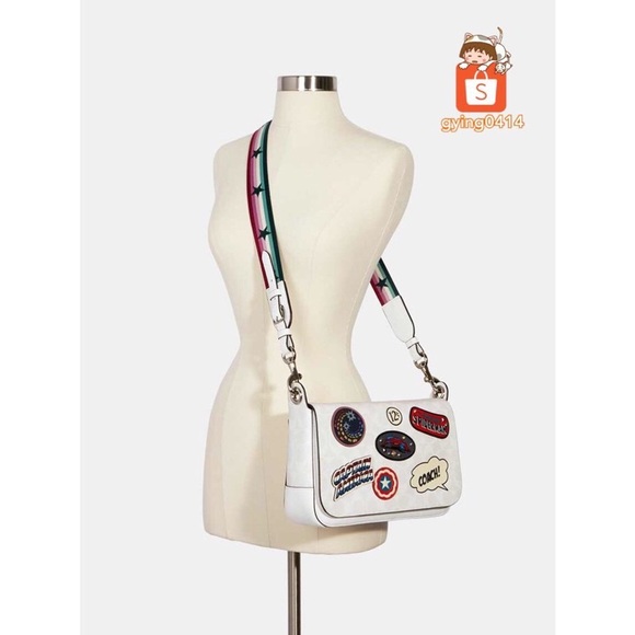 Coach x Marvel Jes Messenger Sling Bag - Picture 2 of 8